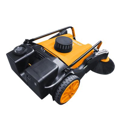 China Manual Machinery Industry Cleaning Equipment Hand Push Sweeper 70L Hopper With Dust Filter Floor Sweeper Machine for sale