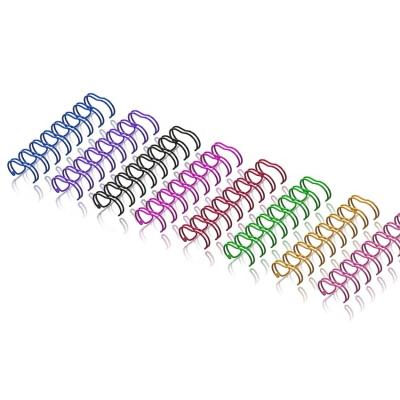 China Coated Nylon Wire School Office Supplies Stationery Binding Wire O Double Loop Spring Twin Loop Wire O for sale