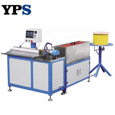 China Printing Shops Automatic PVC Plastic PET Single Spiral Forming Machine for sale