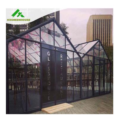 China Luxury Multi-Span Greenhouse Mushroom Green House Greenhouse Kits Accessories Luxury Solar Glass Greenhouse Winter Cover Porcelain Garden Greenhouse for sale