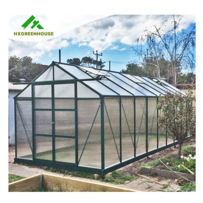 China PC sheet PC sheet frame low cost polycarbonate used agricultural greenhouse commercial sale green house other single-span greenhouses for sale