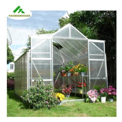 China Prefab PC Sheet Greenhouse House Used for Backyard Garden (HX65126) for sale