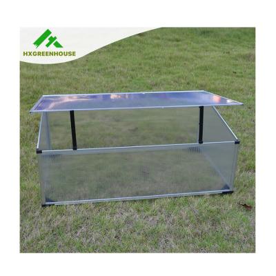 China Easily Assembled No Tool Installation 4 Mm Polycarbonate PC Green House And Garden Mini Layers Chassis Greenhouse for sale