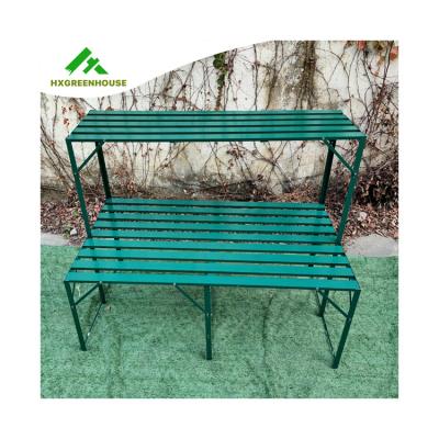 China New Series Modern Greenhouse HX56 Indoor Plant Pot Holder Aluminum Metal Aluminum Layers 2 Layers Used With Modern Green Flower/Plant Stainless Steel for sale