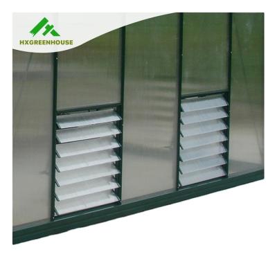 China New Kinds Of Greenhouse Aluminum Wall Canopies Garden With 7 Blades for sale