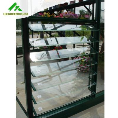 China New Style Aluminum Greenhouse Aluminum Canopy Glass Windows for sale