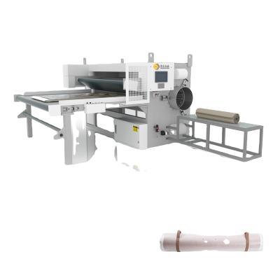 China Full automatic spring packing machine high productivity packing cost PVC PE film plastic bag foam/spring packing/latex mattress low for sale