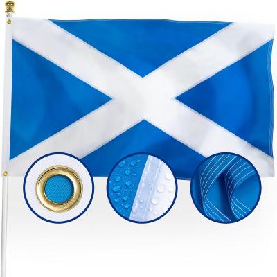 China Custom Washable All Country Flags Banner Scotland Flag Polyester National Flag for sale