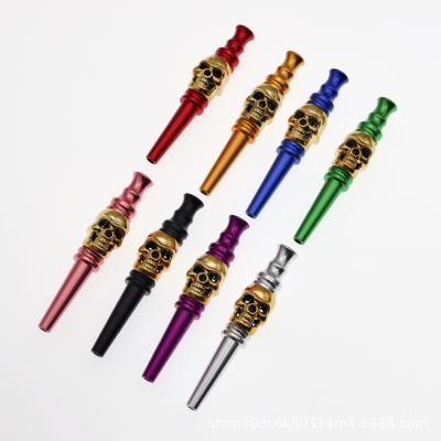 China Wholesale Smooking Shisha Shisha Hookah Mouth Tips Detachable Multi Colors Filter Aluminum Mouthpiece Tips for sale