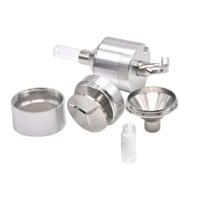 China Wholesale 44mm Tobacco Aluminum Alloy Smoke Grinder Manual Weed Metal Grinding Grinder, Smoke Grinder for sale