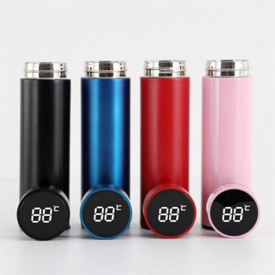 China Wholesale Disposable Thermo Smart Bottle Digital Thermometer Bottle Thermo Vacuum Flasks for sale