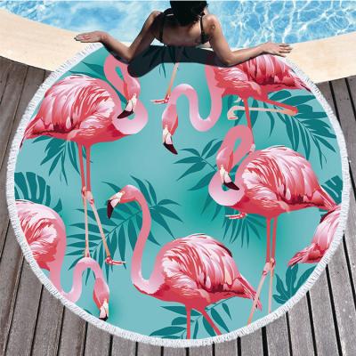 China 2019 New Products Innovative Compressed Product Microfiber Sublimation Printed Eco Friendly Lightweight Beach Towel for sale