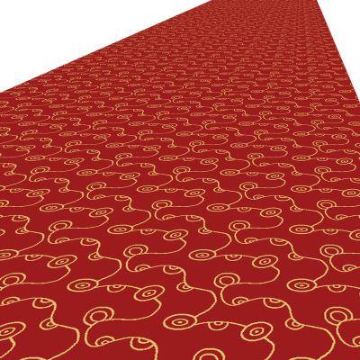 China Stain Resistant Customized Luxury 5 Star Hotel Corridor Wall To Wall 80%wool 20%nylon Axminster Carpet for sale