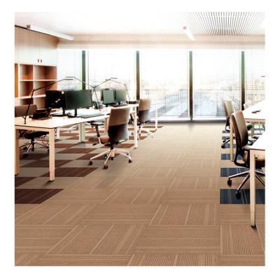 China Stain Resistant Factory Office Carpet Tiles OEM Commercial Hotel Carpets 50x50 Stain Resistant for sale