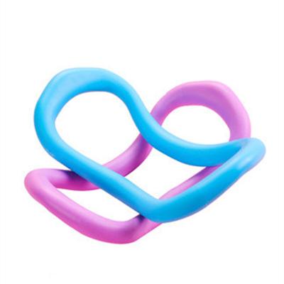 China Hot Sale PVC/FOAM/SPRING 2021 WINMORE Yoga Circle Ring Fitness Training Tool Yoga Wave Stretch Pilates Ring for sale