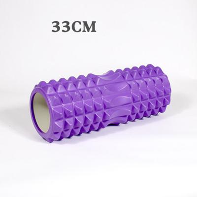 China 250KGS Yoga Foam Roller EVA Hollow Yoga Column Massage Stick Muscle Relaxation Crescent Roller for sale