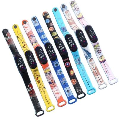 China Day/Date Kids Fashion Men Led Digital Watch Women Casual Yoga Silicone Sports Wristwatch Kids for sale