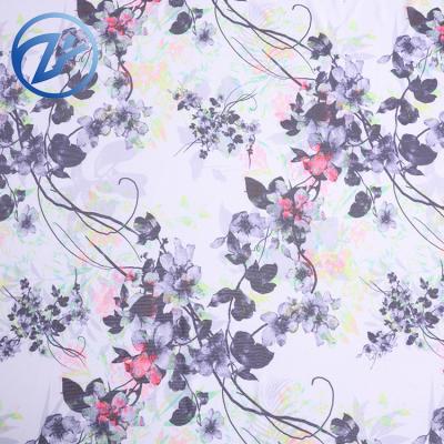 China Anti-static floral cute design mesh lycra fabric polyester fabric export to Japan for sale