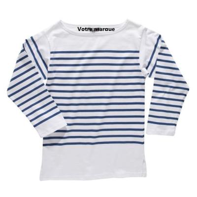 China 100% cotton multiple size striped t-shirt more color for sale