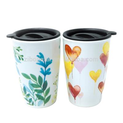 China Attractive and customized ceramic mugs from sustainable decal factory manufacturing for sale