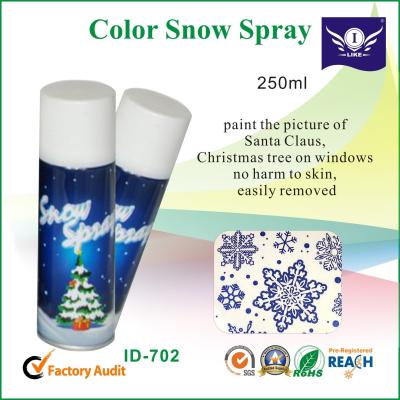 China Artificial Stencil Color Snow Spray Paint Picture Of Santa Claus For Party for sale