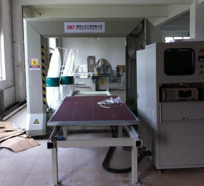 China Industrial Computer 2D EPE / PU Foam Profiler Cutting Machine 5 KW 1.3 - 1.5mm for sale