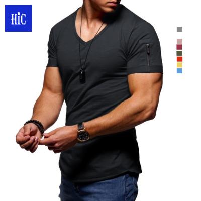 China Wholesale OEM QUICK DRY High Quality Men's Simple HIC T-shirt Custom Printing Casual 100% POLYESTER Tee Blank T-Shirts for sale