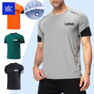 China Wholesale Hot Sale QUICK DRY HIC Men's Sport T-shirt Breathable High Quality High Quality Running Gym Training Sports Quick Dry T Shirts for sale