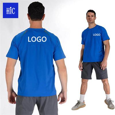 China QUICK DRY HIC 2021 Latest Quick Dry Sports T-Shirt Absorb High Quality Running Sweat Breathable Gym Deodorize Training T Shirts for sale