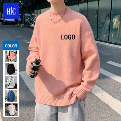 China Anti-Wrinkle HIC Men's Tortoise Neck Sweater Men's Sweater Casual Slim Fit Lightweight Tortoise Neck Sweaters Thermal Base Designed for sale