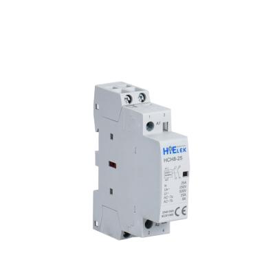 China Sliver Point 2 Pole 25A Electrical Installation Contactors for sale