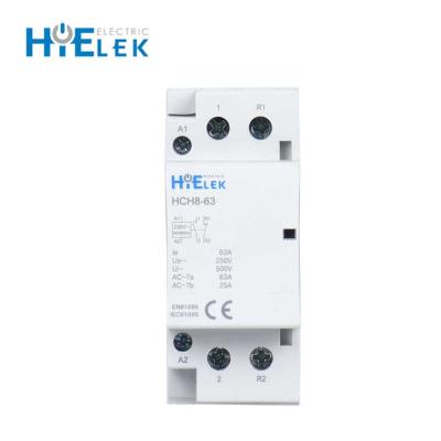 China Dot Design Ribbon Professional Modular Contactor 63A 230V Coil AC Magnetic Contactor for sale