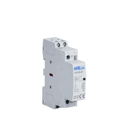 China DSM Nylon With Single Pole AC Magnetic Contactor 16A 20A 25A 230V 2NO Flame Retardant With VDE Certificate for sale