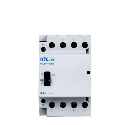 China Manual sliver point modular contactor hot sale in UK market, 3 pole ac contactor magnetic pole 220v with CE CB certification for sale