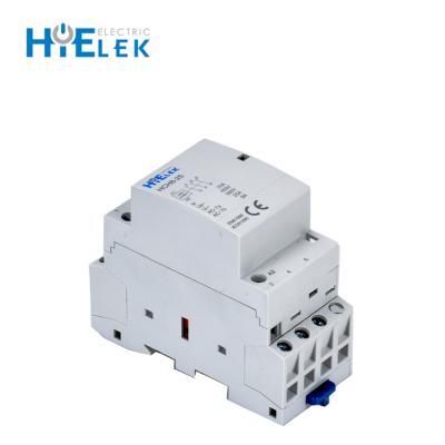 China 12V 20A Modular Ribbon Dot Din Rail DC Contactor for Smart Lighting Control, Hotel, Home for sale