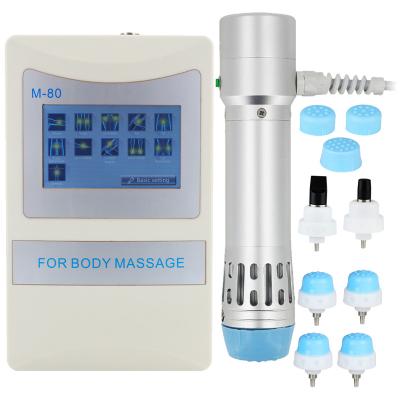 China Portable Body Shockwave Therapy Machine Shockwave Instrument for ED Treatment and Lumbar Area Pain Body Massager with 7 Heads for sale