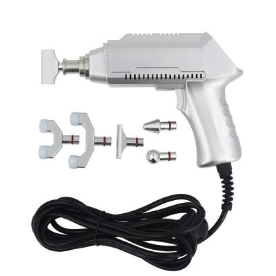 China Electric Body Chiropractic Tools Gun1500N 6 Heads For Spine Adjustment Back Pain Correction And Pain Physiotherapy Massager for sale