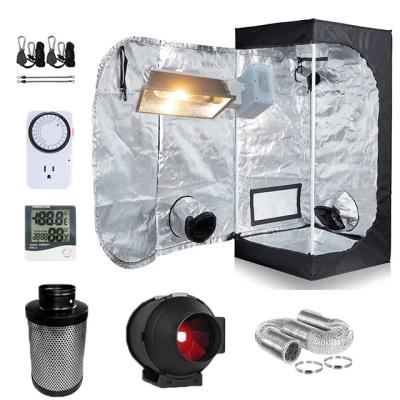 China Easily Assembled TRACTION Grow Room Complete Tent Kit Hydroponic Growing System 600W/1000W Grow + Lightweight 4