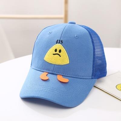 China JOINT Kids Summer Baby Cute Squishy Hat Trucker Hat Covers A-Frame Baseball Hats For Kid White Dad Distressed Hat for sale