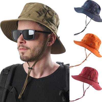 China Ultraviolet-proof image with quick-drying fabric alpine hat men's bucket hats for sale