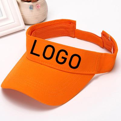 China Custom Men's Golf Sport NY Adjustable Lightweight Picture Cotton Women's Golf Sun Visor Hat For Women for sale