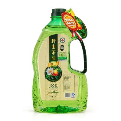 China food & Beverage Packaging Dark Green 1L 1.25L 1.5L 1.8L 2L Olive Oil Plastic Bottle Cooking Oil Empty Bottle for sale