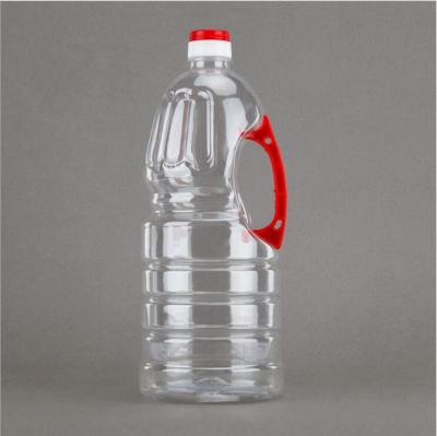 China food & Beverage Packaging Crude Bulk Type Processing Plastic Bottle For 1.8L Cooking Oil Pet Bottle With Handle for sale