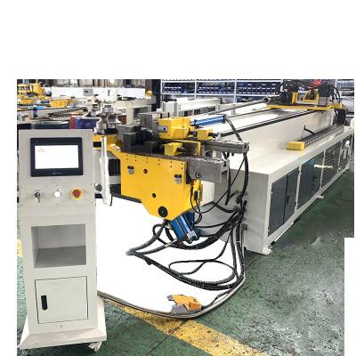 China Pipes Processing Automatic Pipe Bending Machine with Slot Function Unicycle CNC Tube Punch Bending Machine for sale