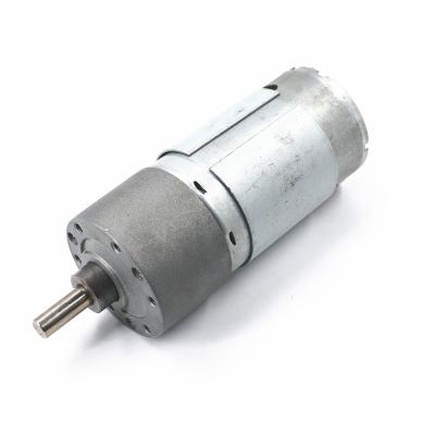 China Kegu motor 5V dc motor rc-555 small high torque totally enclosed electric 37mm low speed gear box for sale