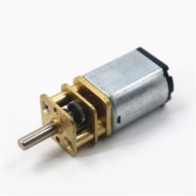 China Totally Enclosed Small DC Door Lock Gear Motor 13mm Diameter With 050 For Door Lock Gear Motor / 5v Cosmetic Small DC Gear Motor for sale