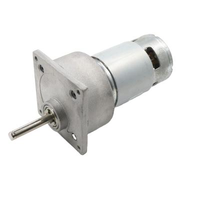 China 70kg.cm 5.5rpm Kegu Totally Enclosed Motor KG-60B775 60mm High Torque DC Planetary Metal Geared Motor For Bank Office Equipment for sale