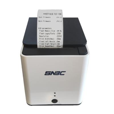 China Black and White SNBC BTP-NL58 58mm small 2 inch cheap custom shipping thermal food label sticker barcode label printer for mobile phone for sale