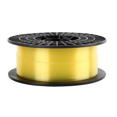 China PAM CoLiDo 3D PLA 1KG 1.75mm Translucent Yellow New Filament 20.5*20.5*7(cm) for sale