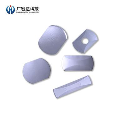 China El acero inoxidable del metal de las bóvedas RÁPIDAS oblongas táctiles de la broche con los hoyuelos/siente en venta